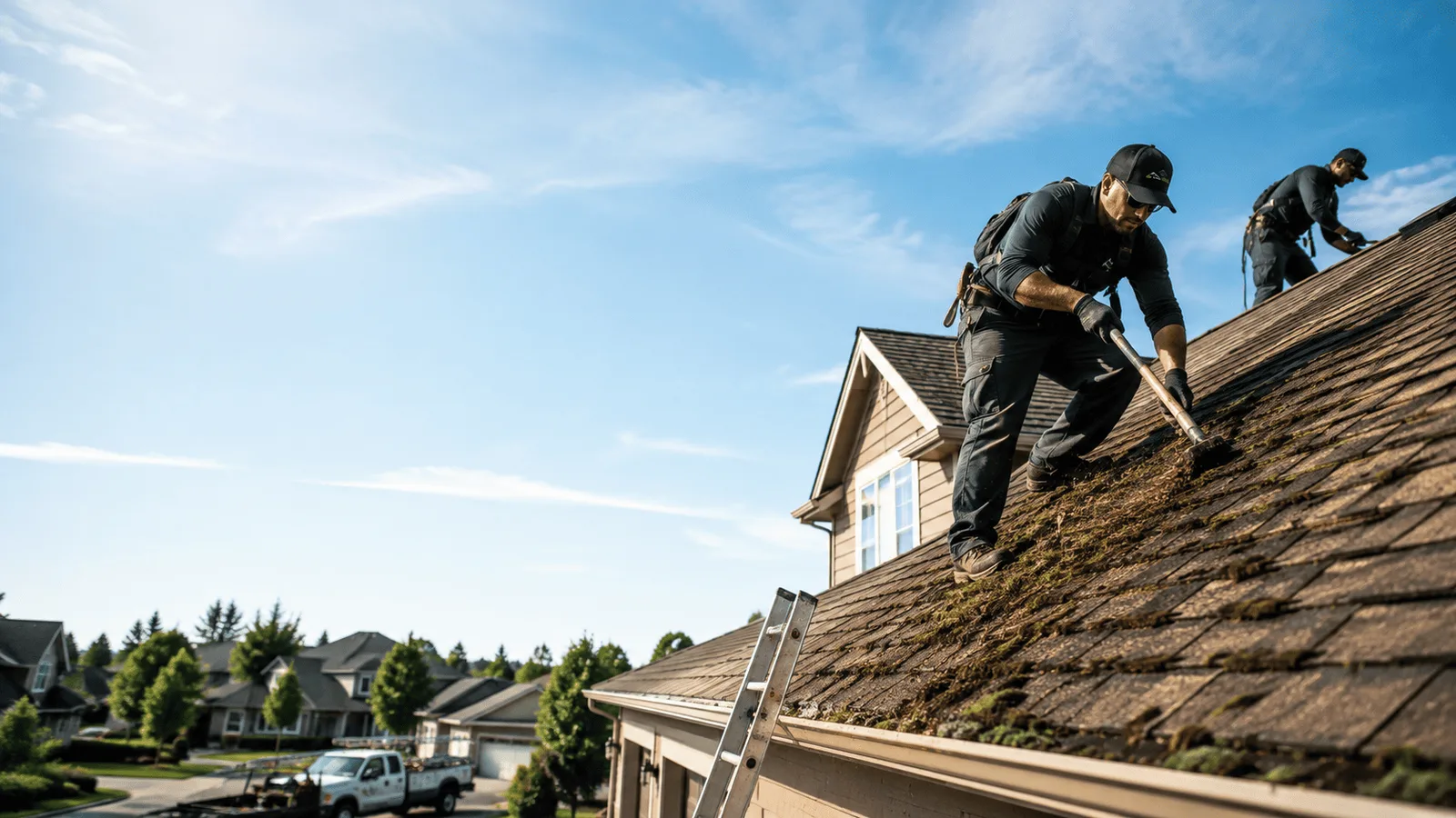 Roof Moss Removal in Forest, MS near me
